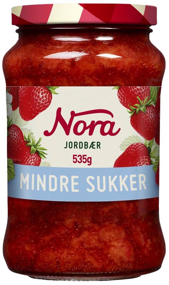 NORA Jordbærsyltetøy Lett