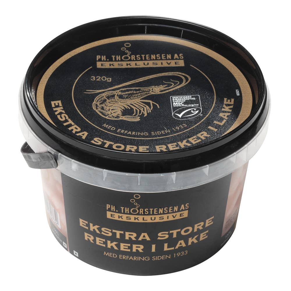 Reker i lake Ekstra Store