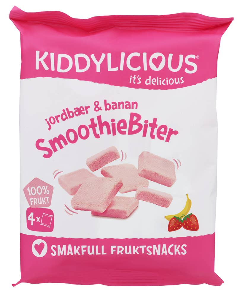 Kiddylicious Smoothiebiter 4-pk