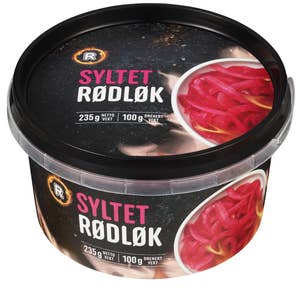Syltet rødløk