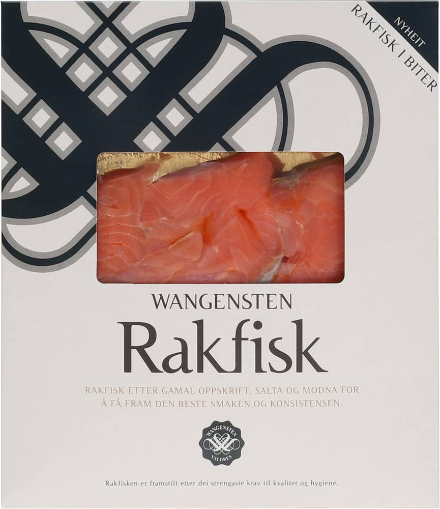 Wangensten Rakfisk i bit fra Wangensteen