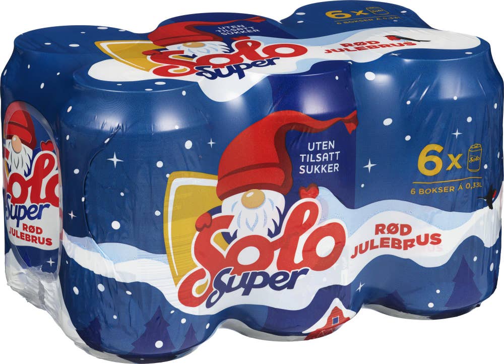 Solo Super Julebrus 6 x 0,33L