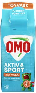 Omo Aktiv & sport tøyvask