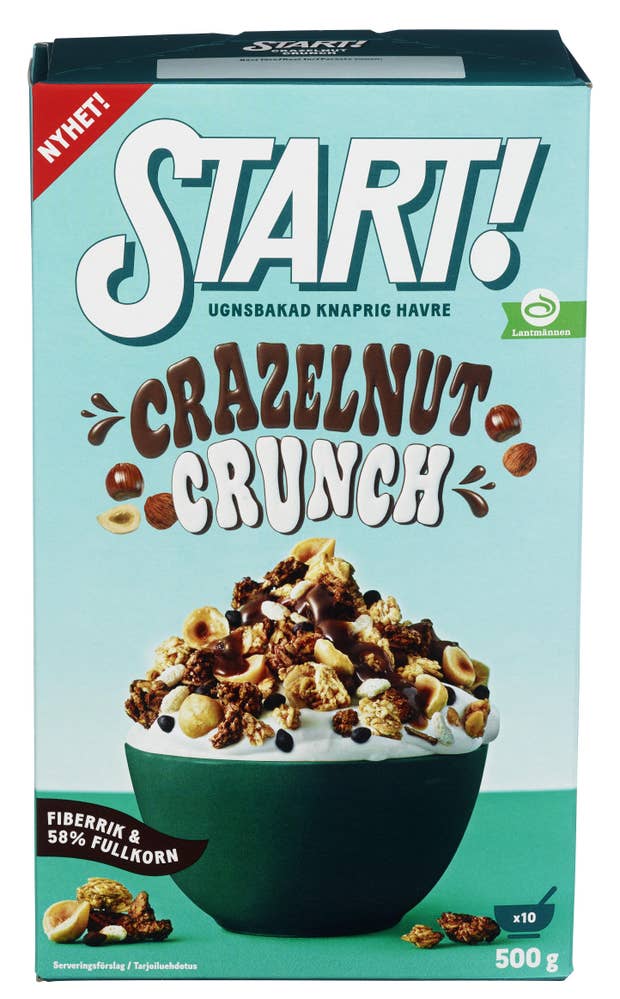 Start! Granola Crazelnut Crunch