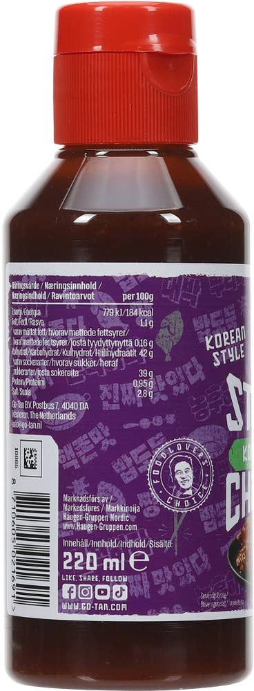 Go-Tan Sticky Chicken Korean BBQ Sauce