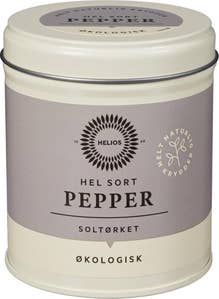 Helios Sort pepper hel Økologisk