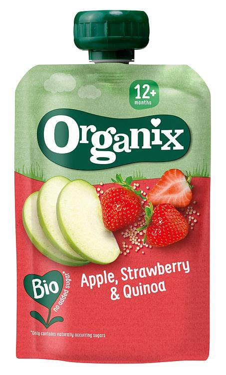 Semper Eple, Jordbær & Quinoa Fra 12 mnd, Økologisk