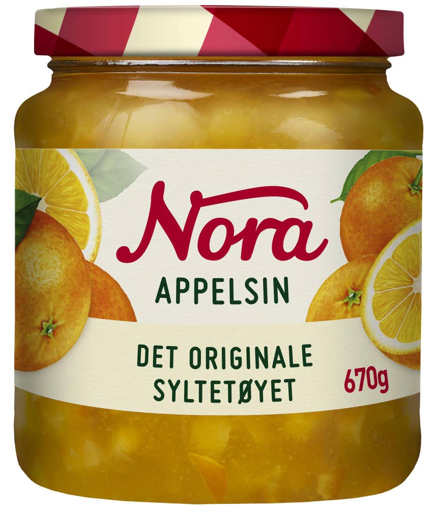 Nora Syltetøy Originale Appelsin