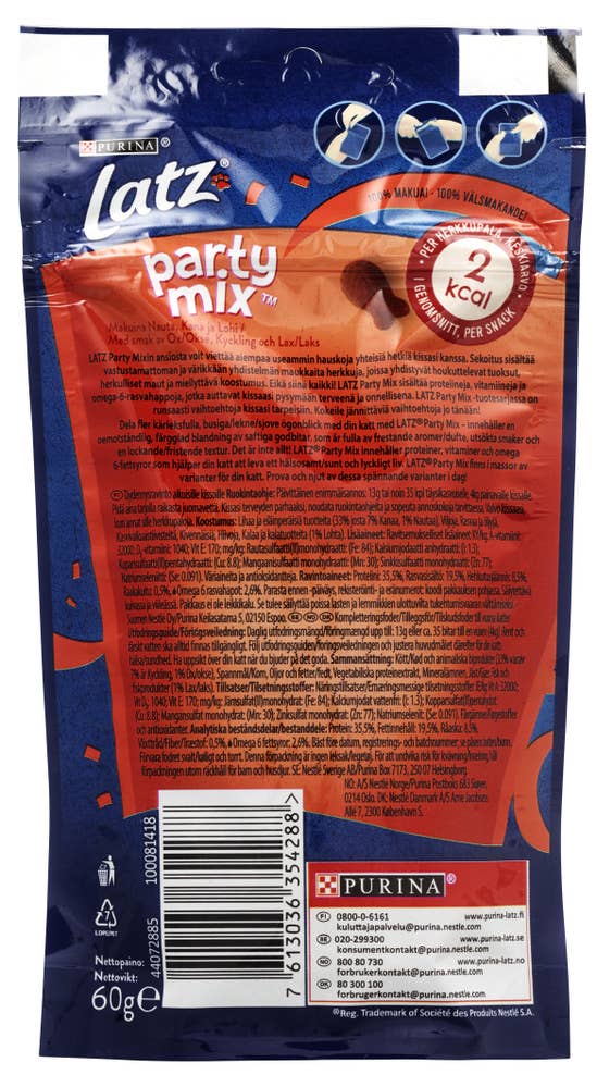 Purina Party Mix Mixed Grill