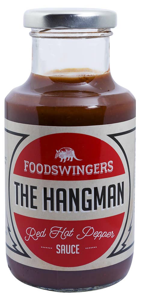 Foodswingers¤Texas Barbecue Café The Hangman Red Hot Pepper Sauce