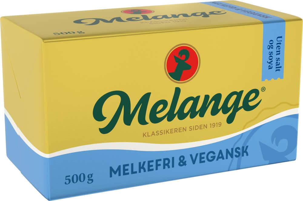 Melange uten salt og soya Melkefri og vegansk