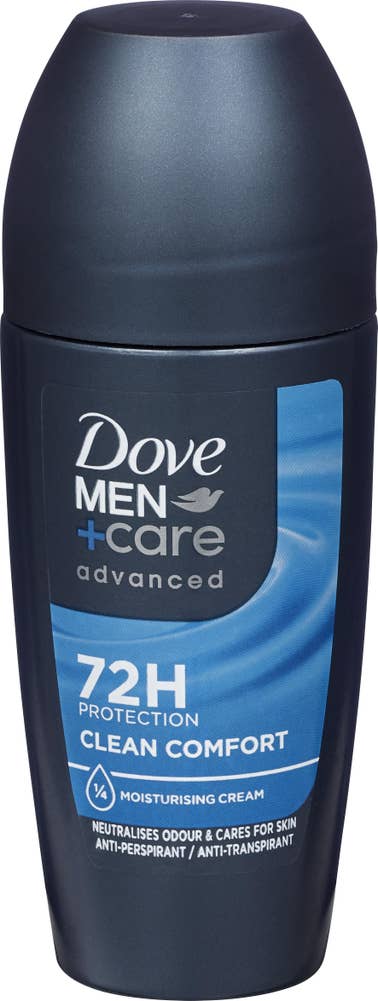 Dove Men+Care Roll-on Clean Comfort Deo Antiperspirant Advanced Care