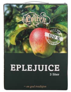 Løiten Kaldpresset Eplejuice Bag in Box