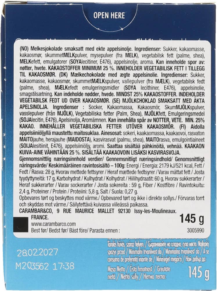 Terry's Appelsinsjokoladeball