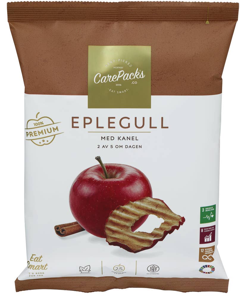 Carepacks Eplegull med kanel
