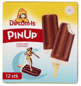 Diplom-is PinUp ispinne 12 stk