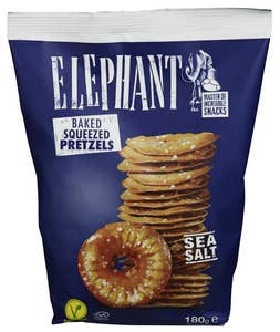 Elephant Sea salt pretzels