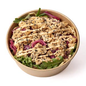 Kreativ Catering Terriyaki marinert kylling salat