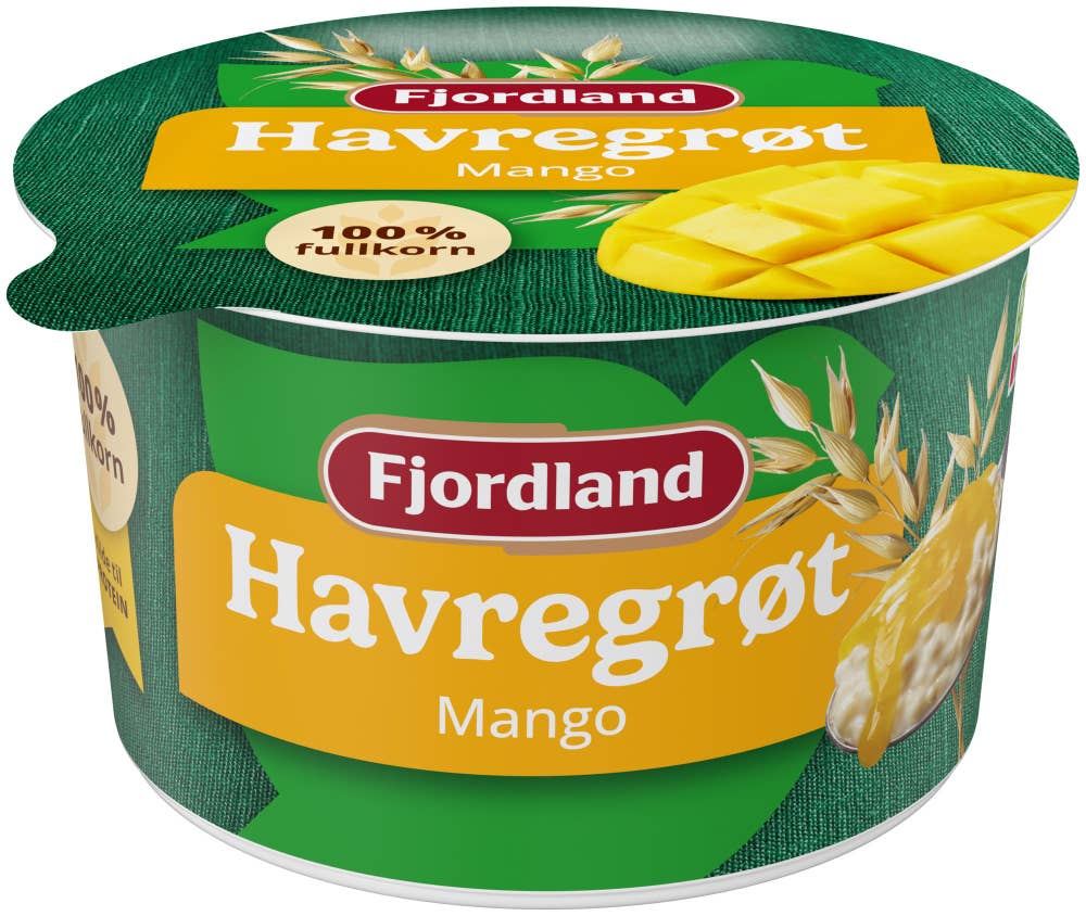 Fjordland Havregrøt mango