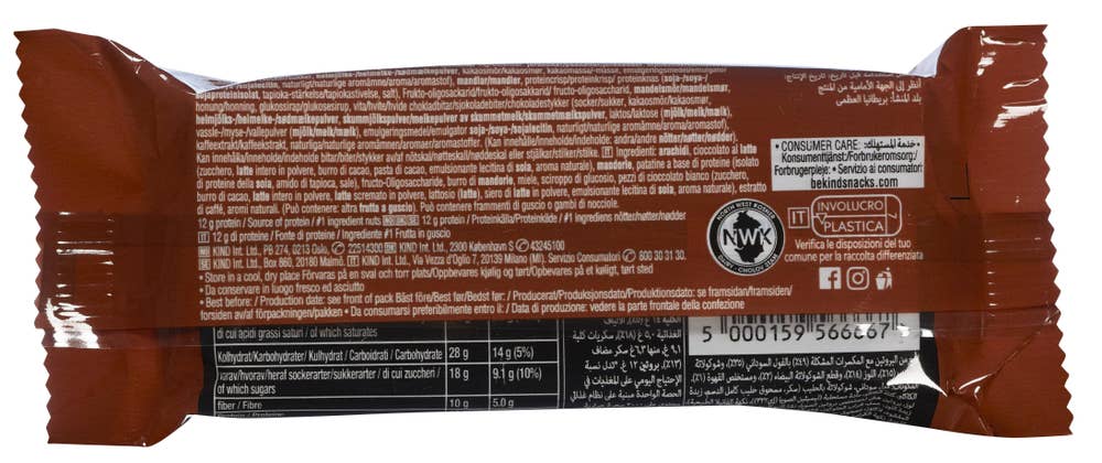 BE-KIND Proteinbar Milk Chocolate Latte