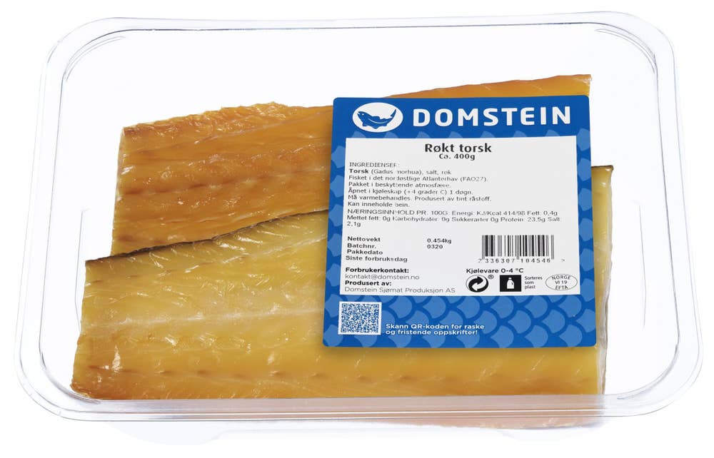 Domstein Torsk Røkt