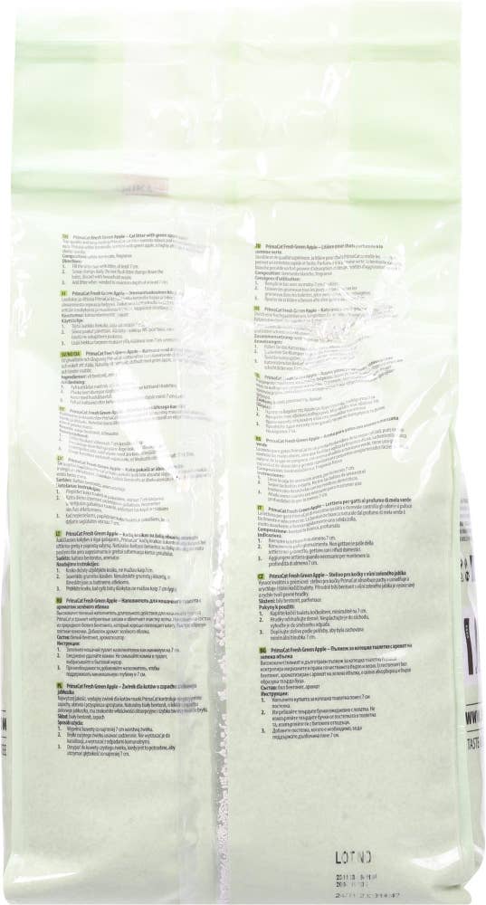 PrimaCat Fresh Green Apple hvit kattesand