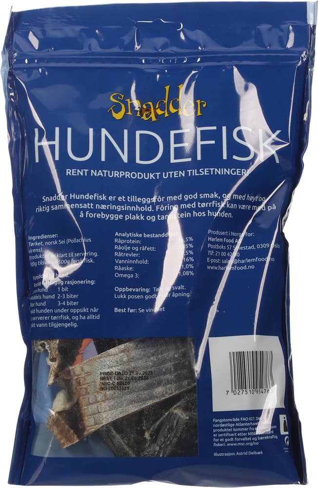 Snadder Hundefisk