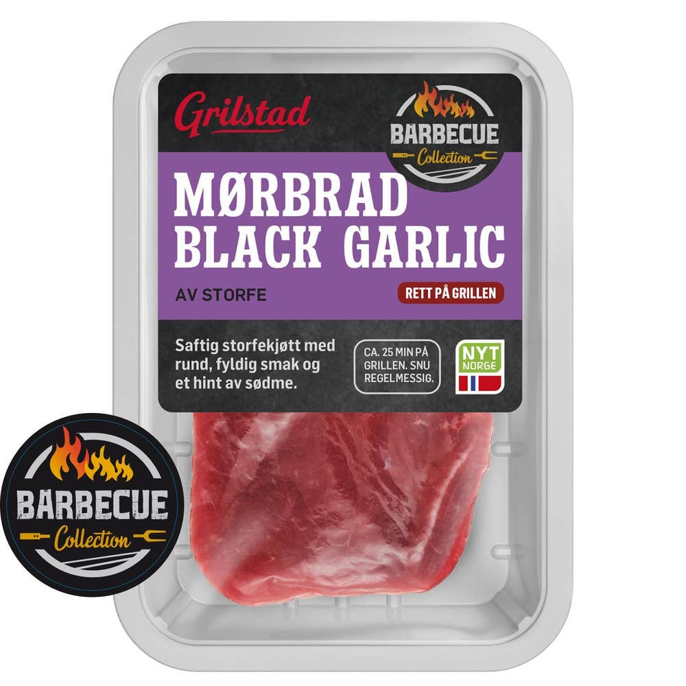Grilstad Black Garlic krydret mørbrad