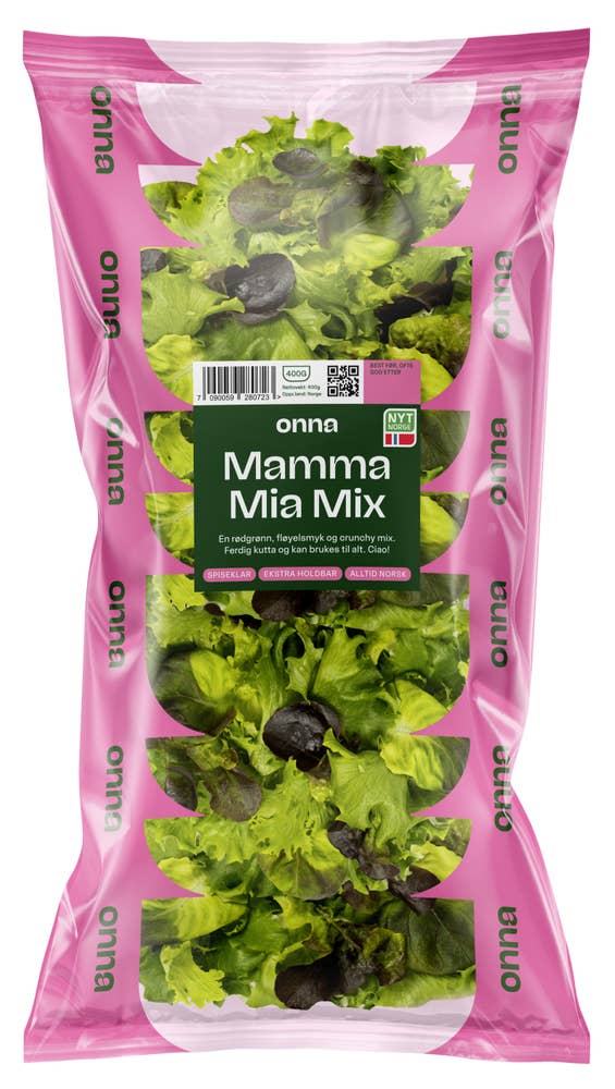 Onna Mamma Mia Mix Norsk salat