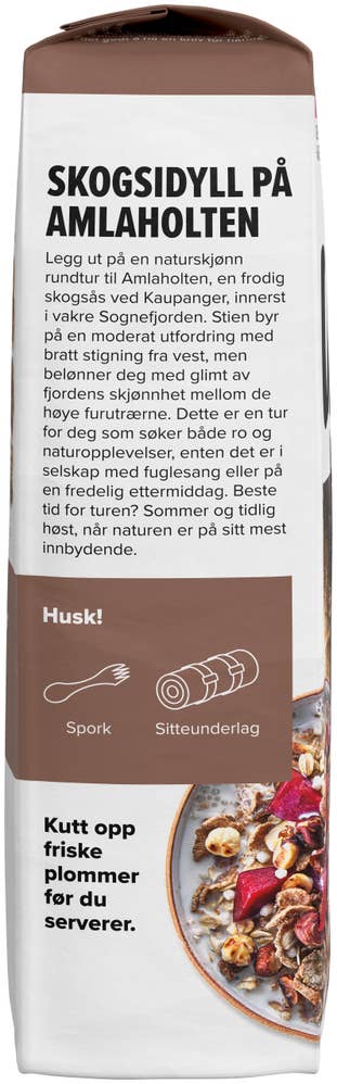 Urkraft Nøttemüsli Røstede hasselnøtter og dadler