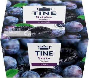 TINE Yoghurt sviske 4x150g