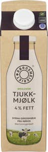 Rørosmeieriet Økologisk Tjukkmjølk fra Røros 4% fett