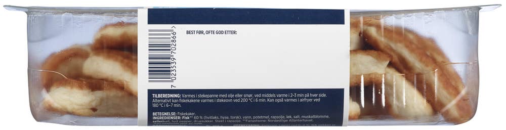 Lofoten Hjertefiskekaker 60%