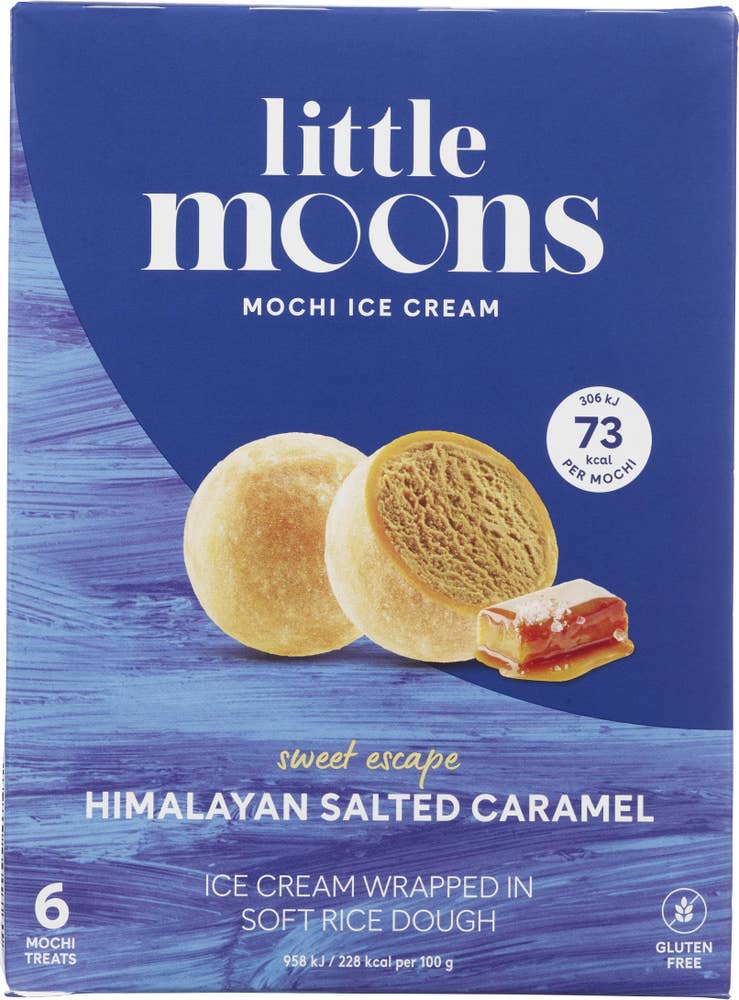Little Moons Salt Karamell Iskrem Mochi 6 stk