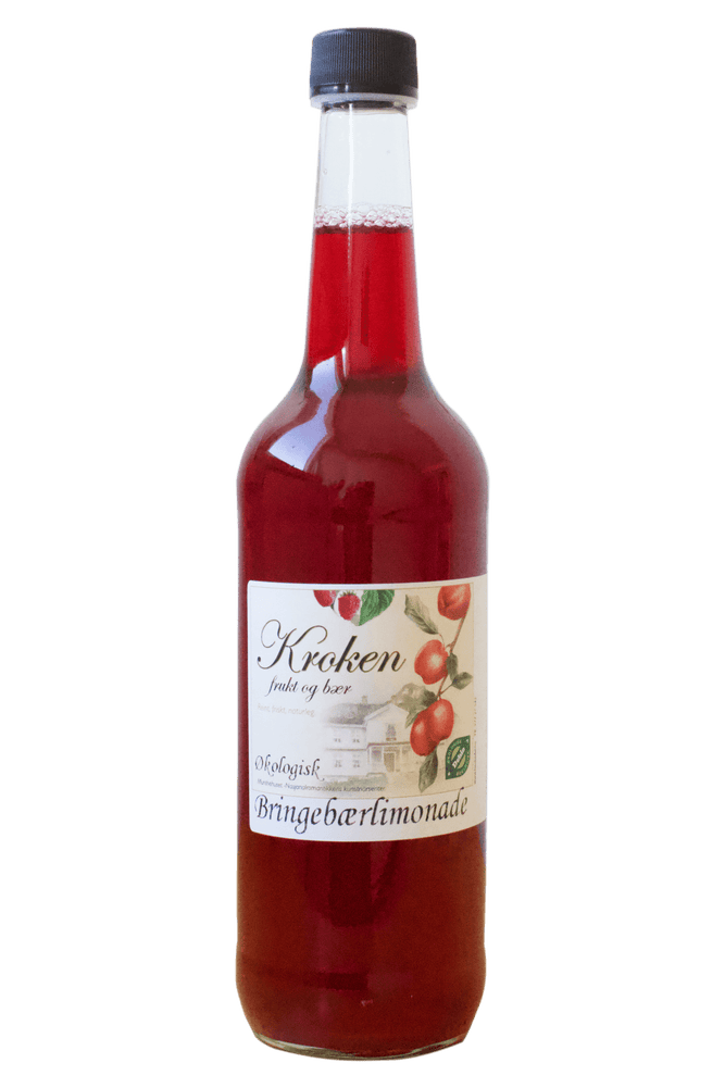 Kroken Frukt & Bær Økologisk Bringebærlimonade