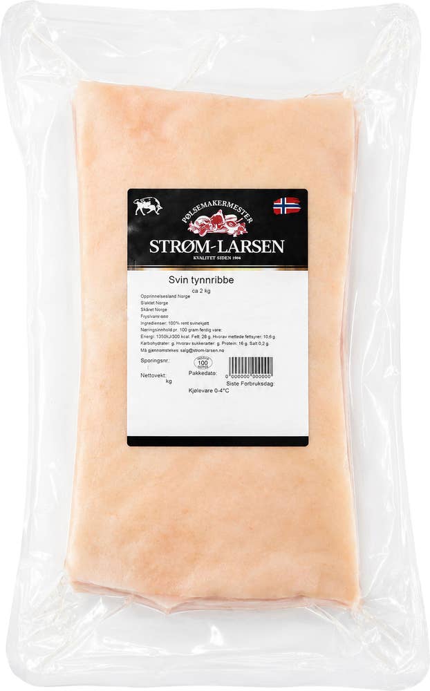 Strøm-Larsen Tynnribbe Rutet svor