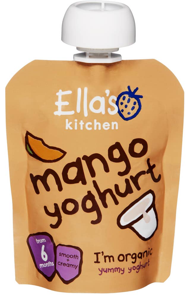 Ella's Kitchen Fruktyoghurt mango Fra 6 mnd