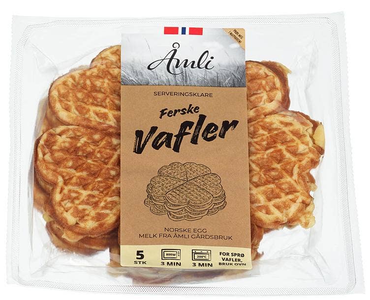 Åmli Vaffel Ferdigstekt