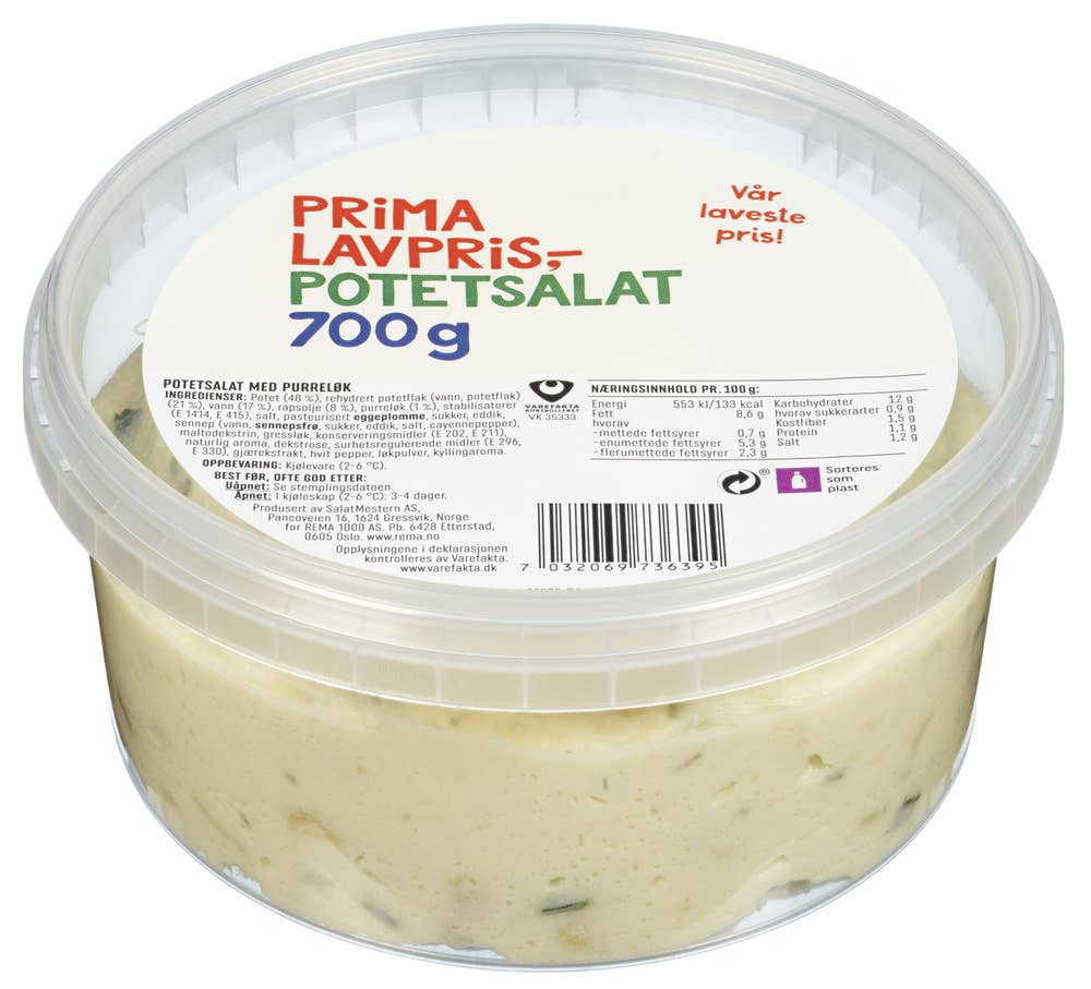 Prima Lavpris Potetsalat