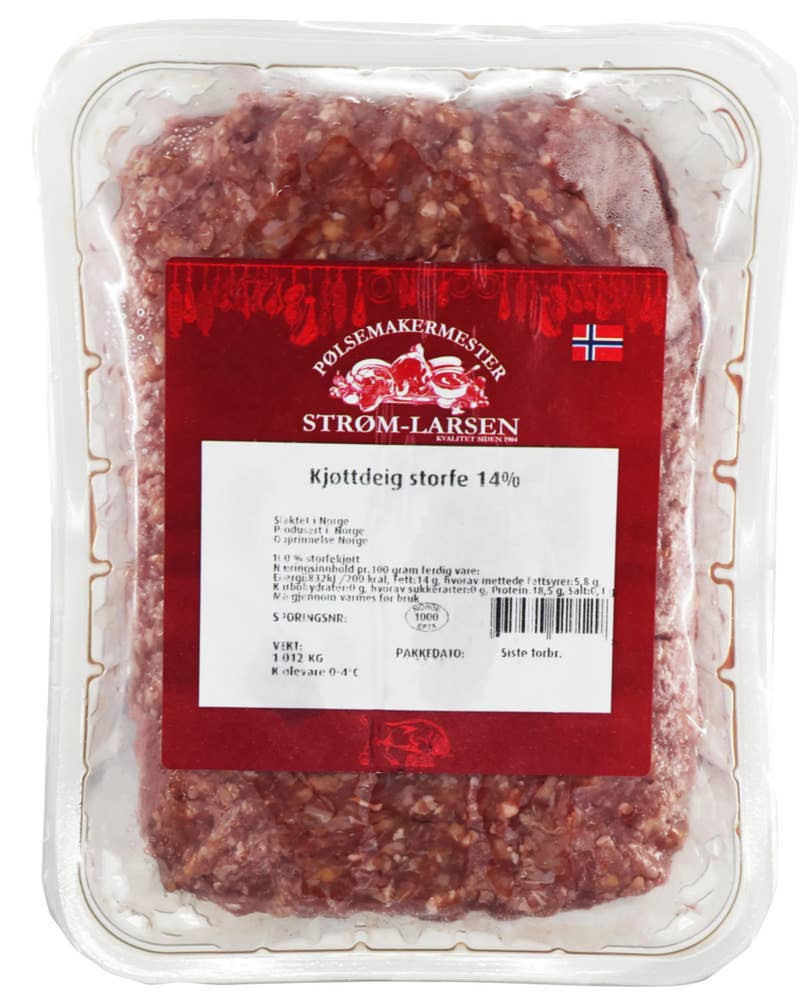 Strøm-Larsen AS Kjøttdeig
