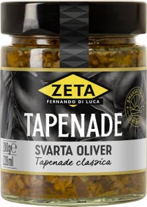 Zeta Tapenade av sorte oliven