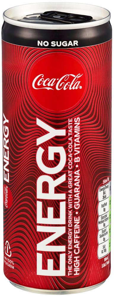 Coca-Cola Coke Energy Uten Sukker