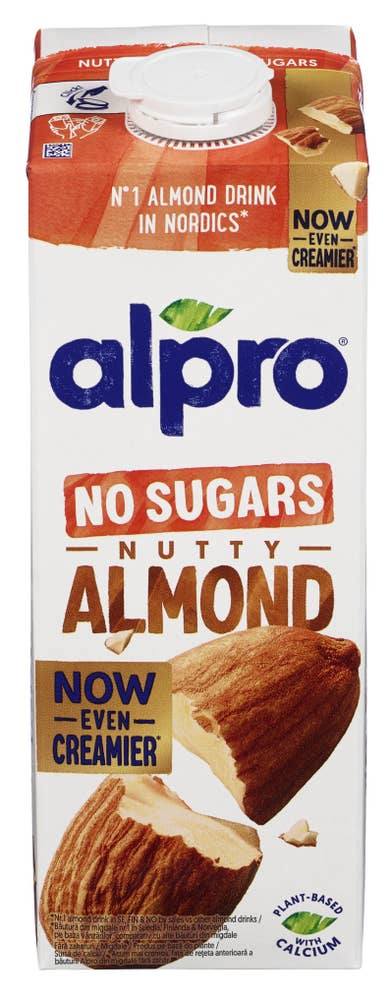 Alpro Usøtet mandeldrikk