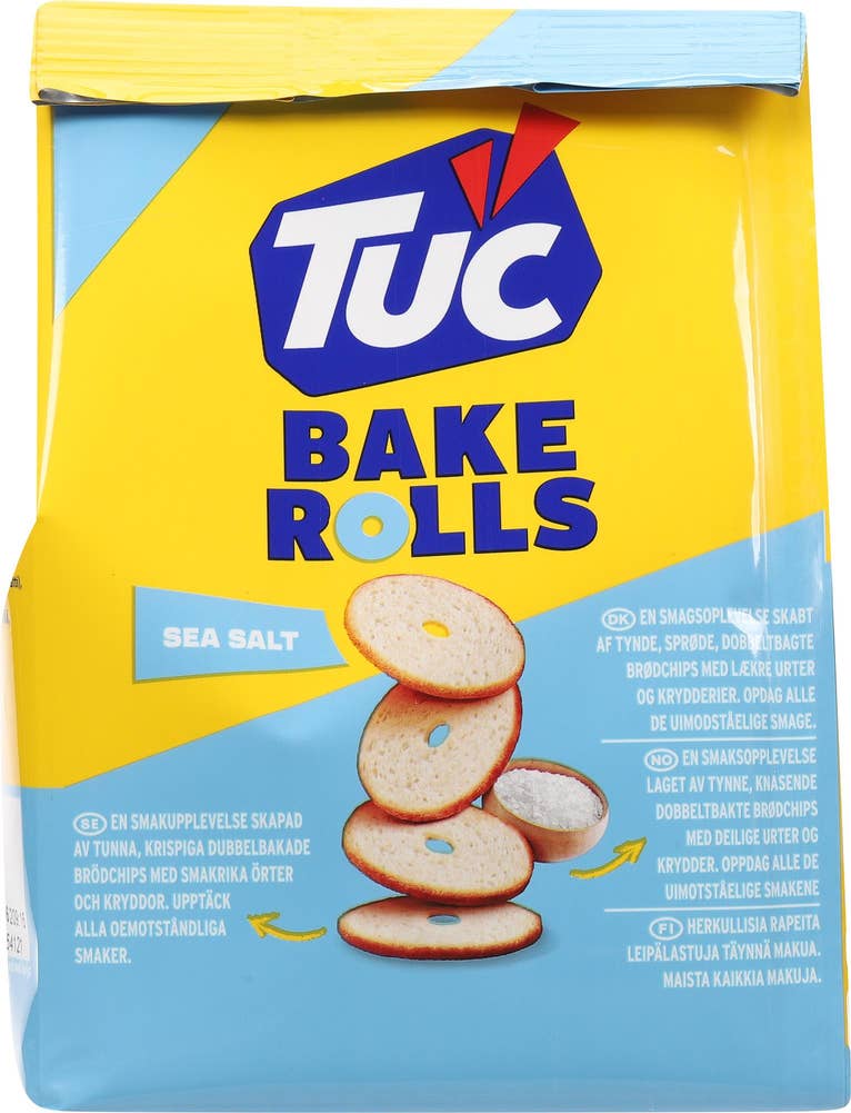 TUC Bake rolls havsalt