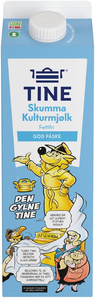 Tine Skummet Kulturmjølk Fettfri