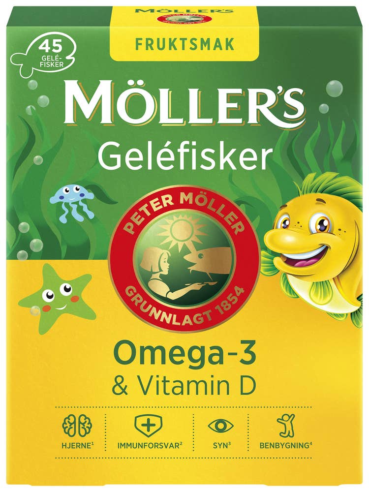Möller's Omega-3 geléfisker