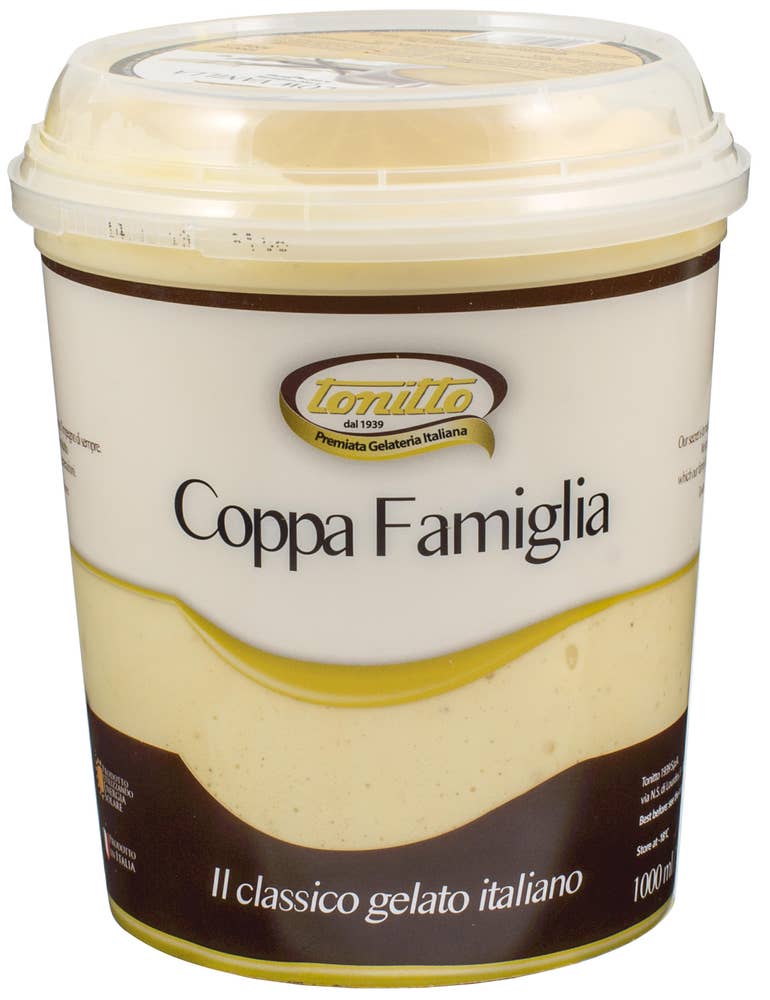 Tonitto Coppa famiglia vanilje