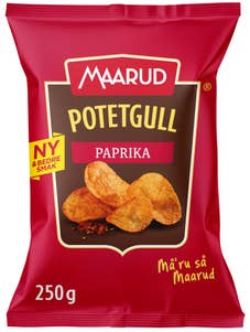 Potetgull Paprika