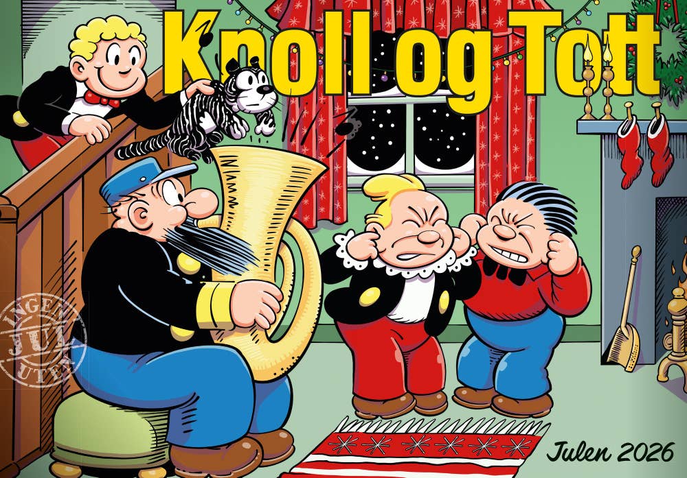 Bladcentralen Knoll og Tott julehefte Julen 2026