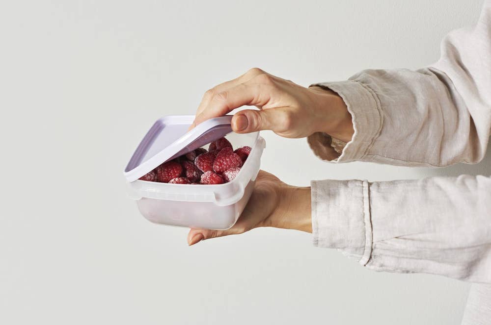 Smartstore Matoppbevaringboks til fryser 0,5 l, lilla